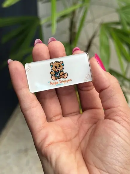 Broche Personalizado Seu Logo Fechamento Ímã