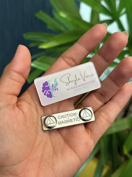 Broche Personalizado Seu Logo Fechamento Ímã