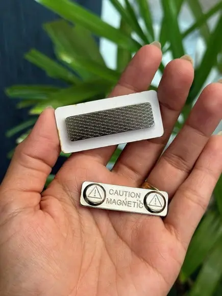 Broche Personalizado Seu Logo Fechamento Ímã