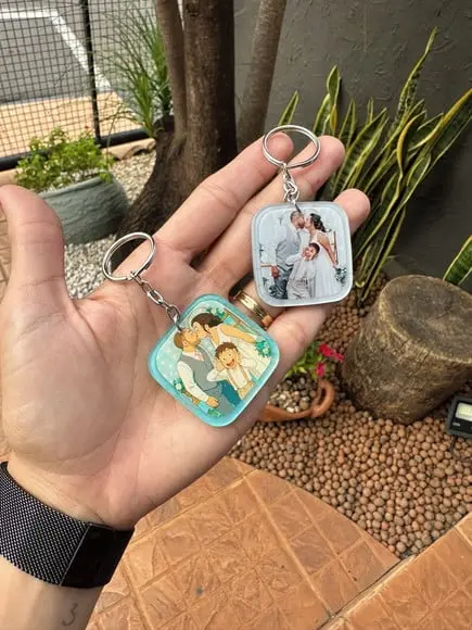 Chaveiro Acrílico Personalizado