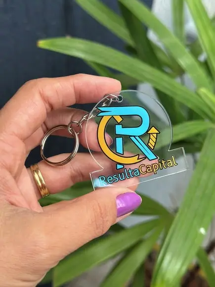 Chaveiro Acrílico Personalizado