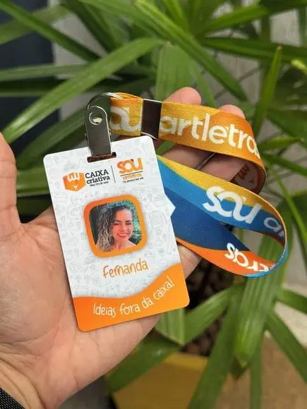 Credencial sem Cordão 5,5x8,5