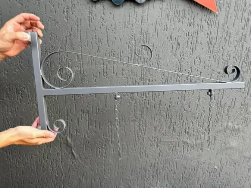 Estrutura para Placas Arabesco - Metalon