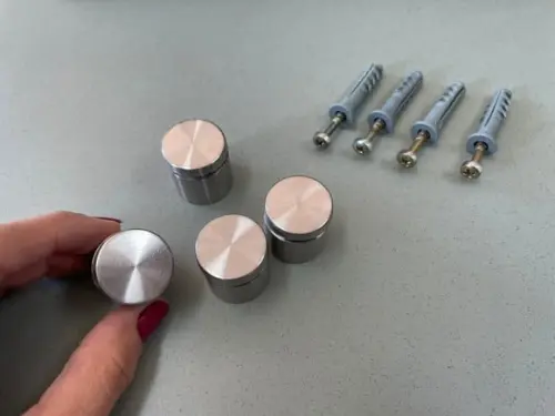Kit de Parafusos e Prolongadores Inox G - 4 Unidades