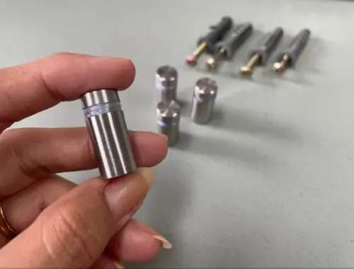 Kit de Parafusos Prolongadores Mini Inox - 4 Unidades