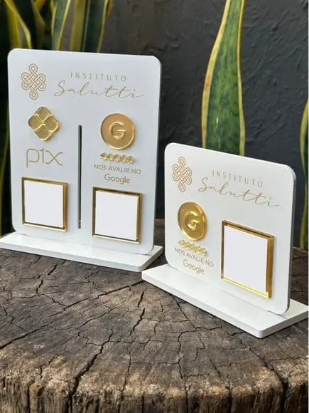 Kit Placas de Pix - Personalizada 10 - Instituto Sabritti