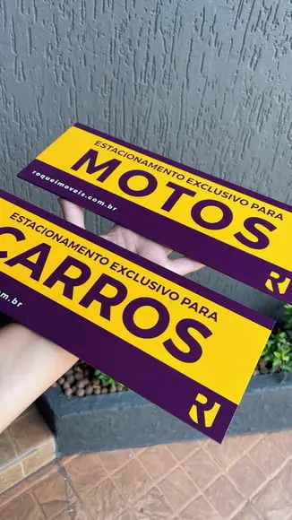Placa - Favor Manter a Porta Fechada - Modelo Caulim 30x10,5