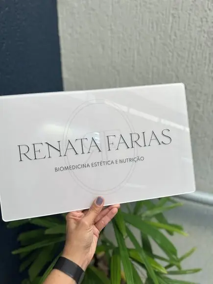 Placa Comércio Acrilico - Efeito Cristal 40x24 Impressão Uv