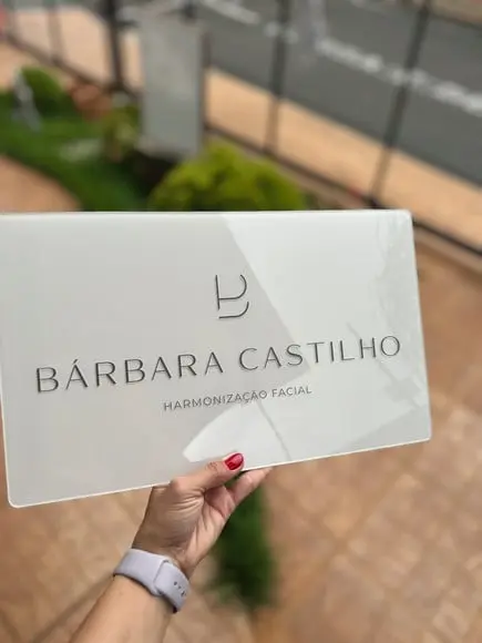 Placa Comércio Acrilico - Efeito Cristal 40x24 Impressão Uv