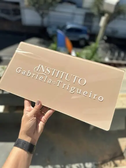 Placa Comércio Acrilico Adesivo Frontal 40x20 Impressão Uv