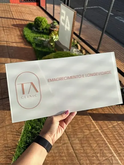 Placa Comércio Acrilico Adesivo Frontal 40x20 Impressão Uv