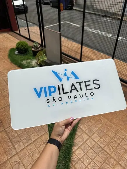 Placa de Comércio - Frente 50x25