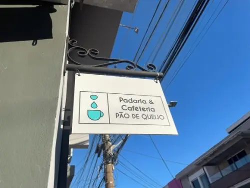 Placa de Comércio Acm - Frente e Verso 45x35