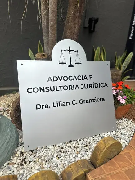 Placa de Comércio Acm + Adesivo Frontal