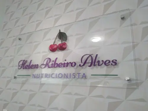 Placa de Comércio em Acrílico- Frente 150x60
