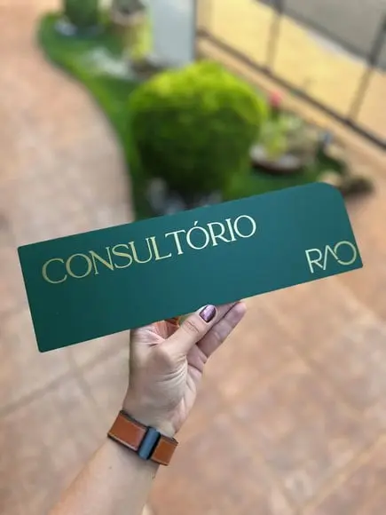 Placa de Identificação - Modelo Caulim 30x10,5