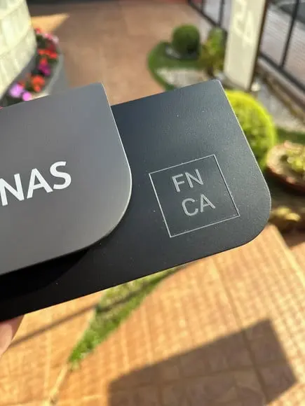 Placa de Identificação de Sala - Ametista 33x11,5