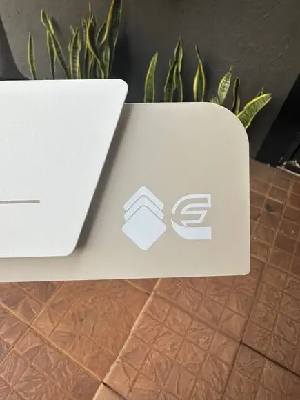 Placa de Identificação de Sala - Modelo Ametista