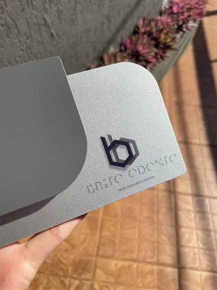 Placa de Identificação de Sala - Modelo Ametista