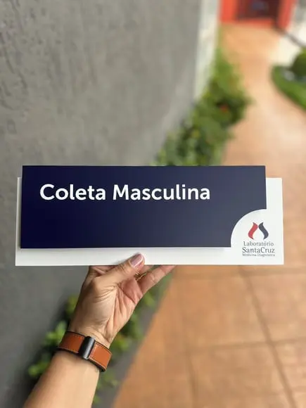 Placa de Identificação de Sala - Modelo Ardósia Acm