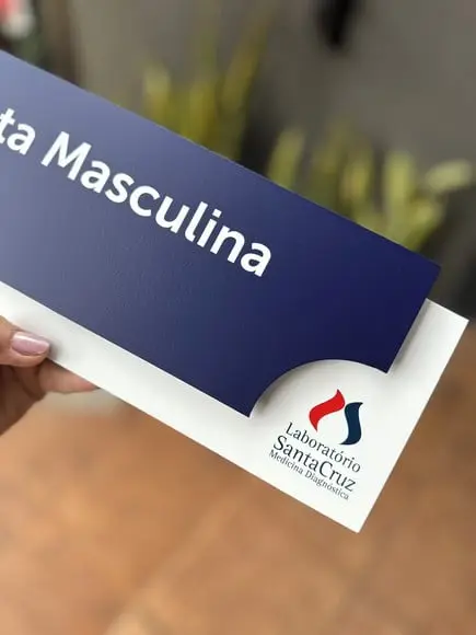 Placa de Identificação de Sala - Modelo Ardósia Acm