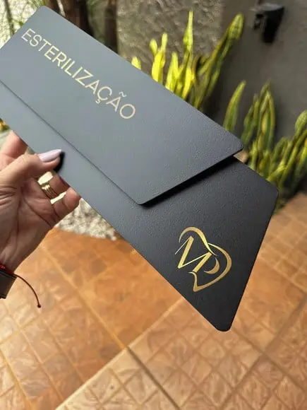 Placa de Identificação de Sala - Modelo Onix