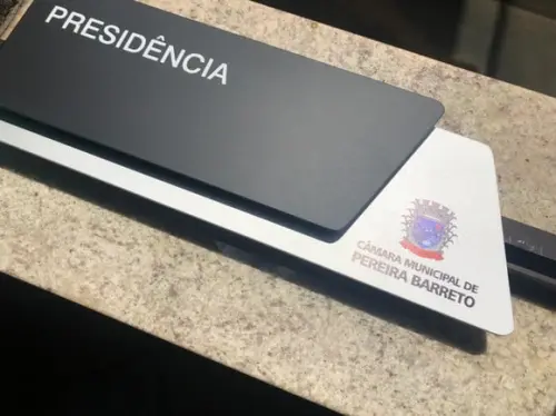 Placa de Identificação de Sala - Modelo Onix