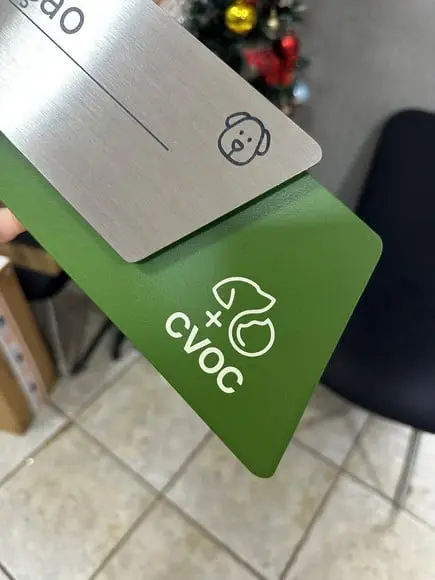 Placa de Identificação de Sala - Modelo Onix Inox