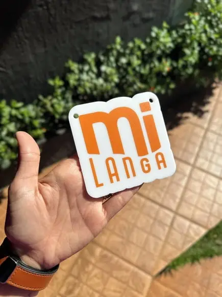 Placa de Identificação de Sala - Modelo Pitica 10x9,5