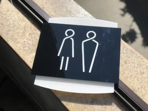 Placa de Identificação de Sala - Modelo Serpentina