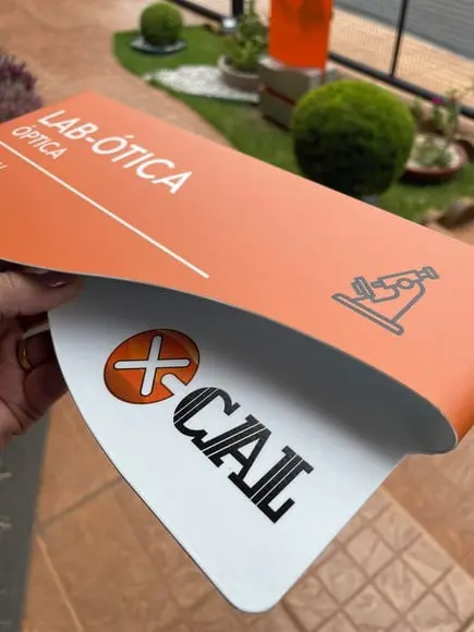 Placa de Identificação de Sala - Modelo Sodalita