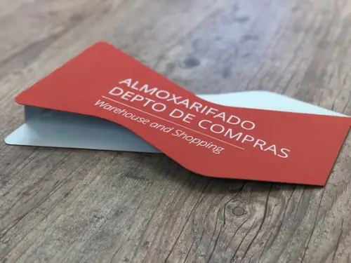 Placa de Identificação de Sala - Modelo Turmalina
