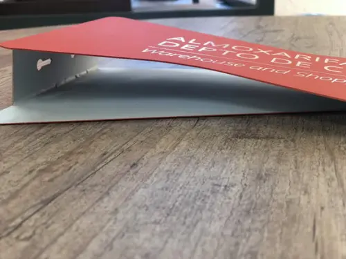 Placa de Identificação de Sala - Modelo Turmalina
