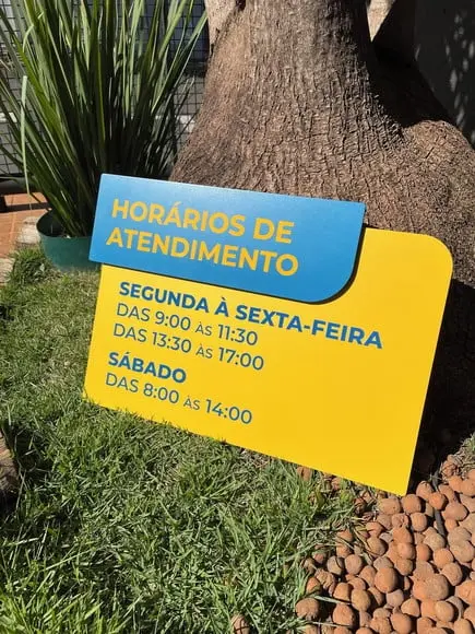 Placa de Identificação de Sala-modelo Ametista Personalizado