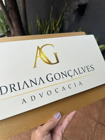 Placa de Identificação de Sala-modelo Topázio Acrílico 40x23