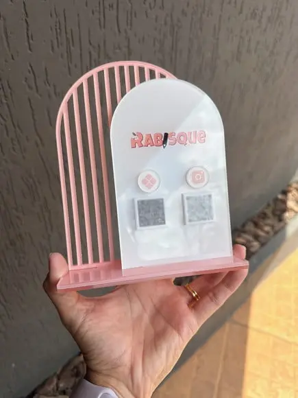 Placa de Pix - Personalizada - Rabisque