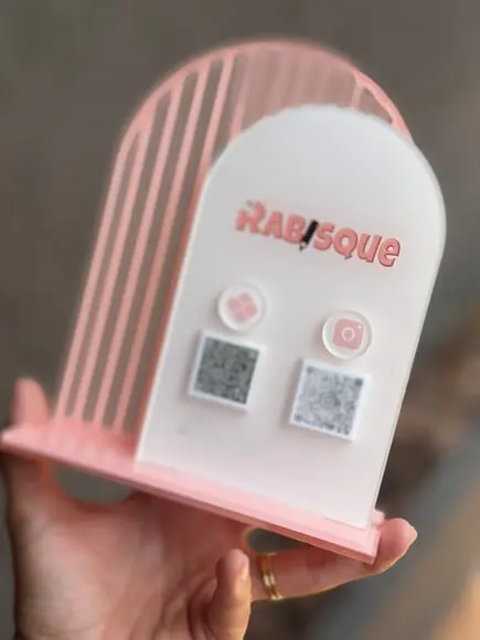 Placa de Pix - Personalizada - Rabisque