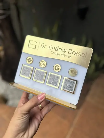 Placa de Pix - Personalizada - Dr. Endriw Grasel