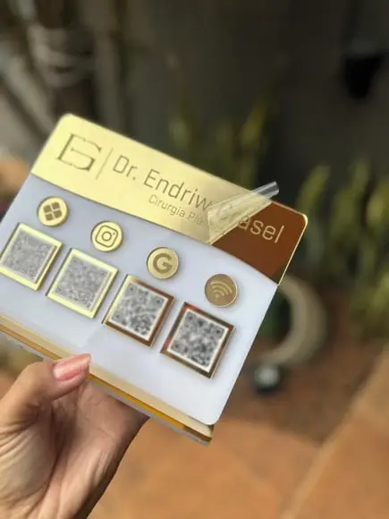 Placa de Pix - Personalizada - Dr. Endriw Grasel