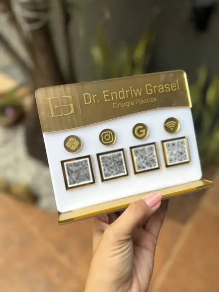 Placa de Pix - Personalizada - Dr. Endriw Grasel