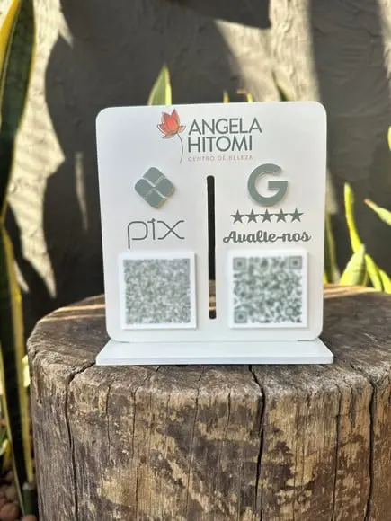 Placa de Pix - Personalizada 1 - Angelica Hitomi