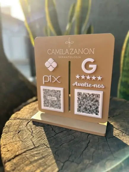 Placa de Pix - Personalizada 1 - Camila Zanon