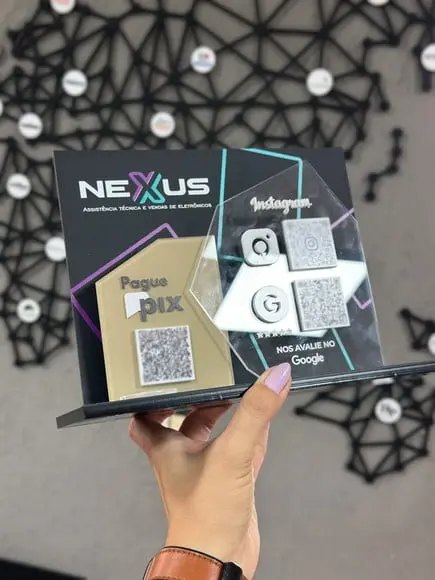 Placa de Pix - Personalizada 11 - Nexus