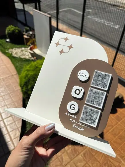 Placa de Pix - Personalizada 2