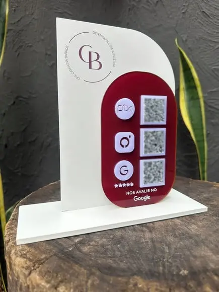 Placa de Pix - Personalizada 2 - Cb