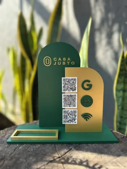 Placa de Pix - Personalizada 4 - Casa Justo