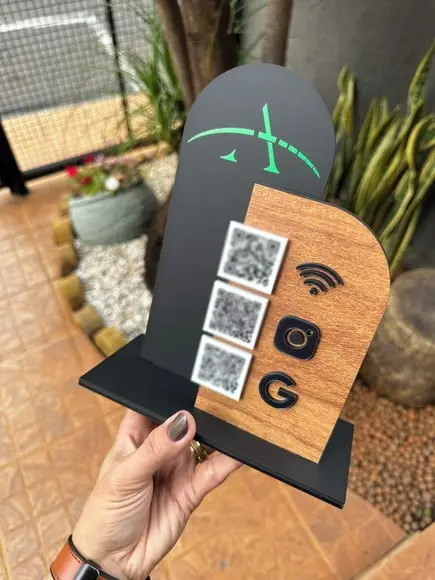 Placa de Pix - Personalizada 4
