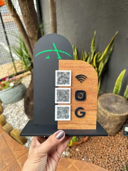 Placa de Pix - Personalizada 4