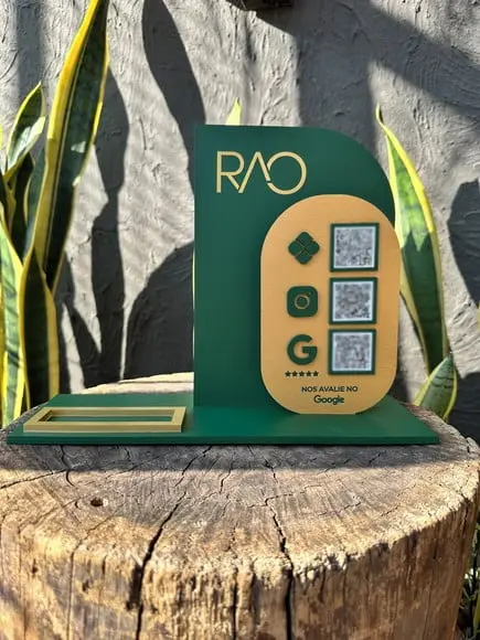 Placa de Pix - Personalizada 4 - Rao
