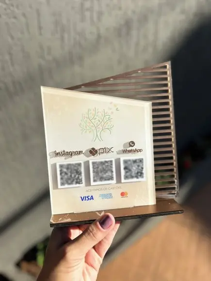 Placa de Pix - Personalizada 7